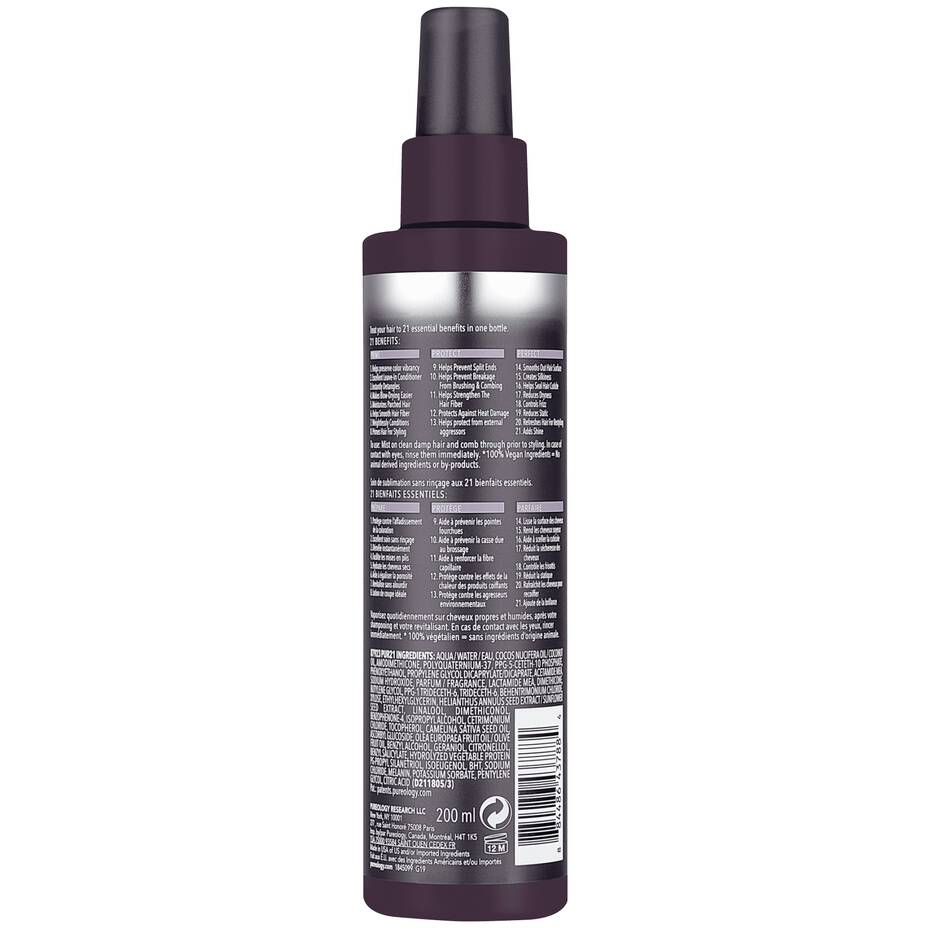 Color Fanatic LeaveIn Hair Treatment Spray Pureology